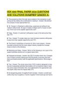 ISDS 3001 FINAL PAPER 2026 QUESTIONS AND SOLUTIONS EXAMPREP GRADED A&plus;