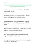 Pre-Predictor Exam NSG6998 South University FNP Complete Questions and Answers with Verified Solutions UPDATED&excl;&excl;&excl;&excl;