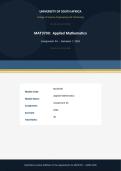 MAT3700 Assignment 04 Year Module 2026
