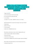 CWEA Collections System Maintenance Grade 3 Exam &ndash; Verified Questions and Answers