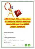 AHN 568 Unit 1 300 Questions &ndash; EKG&comma; Cardiac Rhythms&comma; Electrophysiology Exam