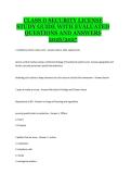 Class D Security License 2026&sol;2027 Study Guide with Evaluated Questions and Answers