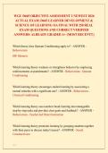 WGU D665 OBJECTIVE ASSESSMENT 1 & 2 NEWEST 2026 PACKAGE DEAL&vert; DIFFERENT VERSIONS WITH COMPLETE 450 REAL EXAM QUESTIONS AND CORRECT VERIFIED  ANSWERS&sol; ALREADY GRADED A&plus;&vert; D665 LEARNER DEVELOPMENT & SCIENCE OF LEARNING OA EXAMS  &lpar;MOST RECENT&excl;&excl;&rpar;