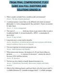 FIN380 FINAL COMPREHENSIVE STUDY GUIDE 2026 FULL QUESTIONS AND SOLUTIONS GRADED A&plus;