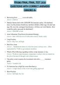FIN380 FINAL FINAL TEST 2026 QUESTIONS WITH CORRECT ANSWERS GRADED A&plus;