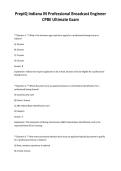 PrepIQ Indiana IN Professional Broadcast Engineer CPBE Ultimate Exam 