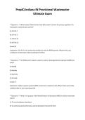 PrepIQ Indiana IN Provisional Wastewater Ultimate Exam 