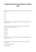 PrepIQ Indiana IN Provisional Esthetician Ultimate Exam 