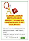 NX Design Associate Certification Exam 2026 250 Questions &ndash; Sketching&comma; Modeling&comma; Assembly&comma; Drafting Guide &vert; Siemens NX CAD