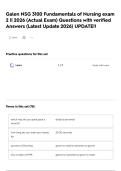 Galen NSG 3100 Fundamentals of Nursing exam 2 &vert;&vert; 2026 &lpar;Actual Exam&rpar; Questions with verified Answers &lpar;Latest Update 2026&rpar; UPDATE&excl;&excl;