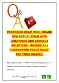 Peregrine Business Exam 2026 180 Questions &ndash; Accounting&comma; Economics&comma; Finance&comma; Management Guide &vert; Business Administration