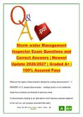 Stormwater Management Inspector Exam 2026 500 Questions &ndash; BMPs&comma; SWPPP&comma; Erosion Control&comma; Regulations Guide &vert; Environmental Engineering