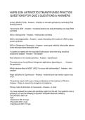 NURS 5334 ANTIBIOTICS TB ANTIFUNGS PRACTICE QUESTIONS FOR QUIZ 2 QUESTIONS & ANSWERS
