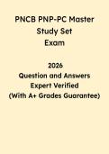 PNCB PNP-PC Master Study Set 2026 &vert; Pediatric Nurse Practitioner Q&A PDF