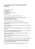 NURS 5334 MODULE 6 REVIEW QUESTIONS & ANSWERS