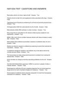 NUR 5334 TEST 1 QUESTIONS AND ANSWERS