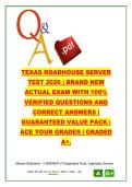 Texas Roadhouse Server Test 2026 200 Questions &ndash; Menu Knowledge&comma; Service Standards&comma; Timing&comma; Alcohol Guide &vert; Texas Roadhous