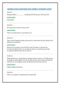  REFEREE EXAM QUESTIONS AND CORRECT ANSWERS LATEST  