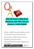 Cardiovascular Disorders & Heart Failure 200 Questions &lpar;NSG555&rpar; HF PAD Murmurs Lipid Disorders