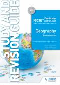 IGCSE Geography Complete Revision Guide &vert; Cambridge Exam Study Notes &lpar;130 Pages&rpar;