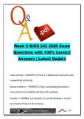 Immunology Week 5 500 Questions &lpar;BIOS242&rpar; Innate Adaptive Immunity Antibodies Complement Study Guide