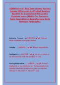 AORN Periop 101 Final Exam 2025&sol;2026 &vert; Perioperative Nursing Study Guide