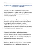 CJCR 4000 CJP School Resource Officers Questions with 100&percnt; Correct Answers UPDATED&excl;&excl;&excl;&period;