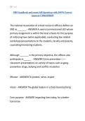 SRO handbook and senate bill Questions with 100&percnt; Correct Answers UPDATED&excl;&excl;&excl;&period;
