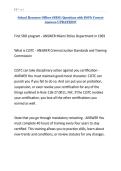 School Resource Officer &lpar;SRO&rpar; Questions with 100&percnt; Correct Answers UPDATED&excl;&excl;&excl;&period;