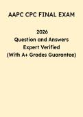 AAPC CPC Final Exam Practice Test 2026 &vert; Certification Questions & Answers PDF