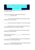Histology - Connective Tissue - LECOM MMS 2018 with correct answers 100&percnt;