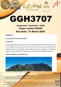GGH3707 Assignment 1 &lpar;COMPLETE ANSWERS&rpar; Semester 1 2026 - DUE 31 March 2026