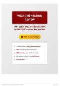 WGU Information Management - C468 110&plus; &lpar;Latest 2025-2026 Edition&rpar; 100&percnt; Verified Q&A &plus; Answer Key Solutions