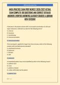 AMCA PRACTICE EXAM PREP NEWEST 2026&sol;2027 ACTUAL  EXAM COMPLETE 100 QUESTIONS AND CORRECT DETAILED  ANSWERS &lpar;VERIFIED ANSWERS&rpar; &vert;ALREADY GRADED A&plus;&vert;&vert;BRAND  NEW VERSION&excl;&excl;