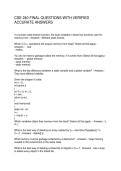 CSE 240 FINAL QUESTIONS WITH VERIFIED ACCURATE ANSWERS
