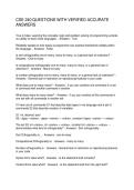 CSE 240 QUESTIONS WITH VERIFIED ACCURATE ANSWERS