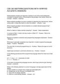 CSE 240 MIDTERM QUESTIONS WITH VERIFIED ACCURATE ANSWERS