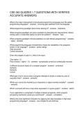 CSE 240 QUIZZES 1-7 QUESTIONS WITH VERIFIED ACCURATE ANSWERS
