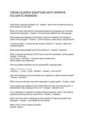 CSE240 QUIZZES QUESTIONS WITH VERIFIED ACCURATE ANSWERS