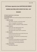 NYC Plasterer Apprentice Exam QUESTIONS AND CORRECT VERIFIED SOLUTIONS LATEST UPDATE THIS YEAR &ndash; JUST RELEASED
