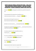 NORTH CAROLINA GENERAL CONTRACTOR&rsquo;S EXAM  &ndash; REAL STATE EXAM QUESTIONS & VERIFIED ANSWERS &ndash; PASS FIRST ATTEMPT GUARANTEED &ndash; INSTANT DOWNLOAD- NEWEST 2026 UPDATE&excl;&excl;&excl;&excl;&excl;