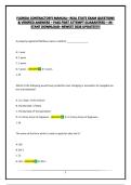 FLORIDA CONTRACTOR&rsquo;S MANUAL&ndash; REAL STATE EXAM QUESTIONS & VERIFIED ANSWERS &ndash; PASS FIRST ATTEMPT GUARANTEED &ndash; INSTANT DOWNLOAD- NEWEST 2026 UPDATE&excl;&excl;&excl;&excl;&excl;