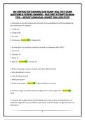 WV CONTRACTOR&rsquo;S BUSINESS LAW EXAM&ndash; REAL STATE EXAM QUESTIONS & VERIFIED ANSWERS &ndash; PASS FIRST ATTEMPT GUARANTEED &ndash; INSTANT DOWNLOAD- NEWEST 2026 UPDATE&excl;&excl;&excl;&excl;&excl;