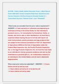ACVPM - Public Health Admin&sol;Education Exam &vert;&vert; Most Recent  Exam 2026-2027 Actual Complete Real Exam Questions And  Correct Answers &lpar;Verified Answers&rpar; Already Graded A&plus; &vert;  Guaranteed Success &vert; Newest Exam &vert; Just  Released&excl;&excl;