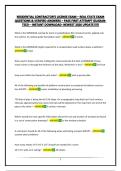 RESIDENTIAL CONTRACTOR&rsquo;S LICENSE EXAM &ndash; REAL STATE EXAM QUESTIONS & VERIFIED ANSWERS &ndash; PASS FIRST ATTEMPT GUARANTEED &ndash; INSTANT DOWNLOAD- NEWEST 2026 UPDATE&excl;&excl;&excl;&excl;&excl;