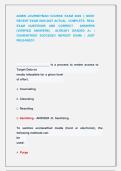 ADMIN JOURNEYMAN COURSE EXAM 2026 &vert;&vert; MOST  RECENT EXAM 2026-2027 ACTUAL  COMPLETE  REAL  EXAM QUESTIONS AND CORRECT  ANSWERS  &lpar;VERIFIED ANSWERS&rpar;  ALREADY GRADED A&plus; &vert;  GUARANTEED SUCCESS&excl;&excl; NEWEST EXAM &vert; JUST  RELEASED&excl;&excl;