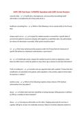 AAPC CPB Final Exam &vert; UPDATED Questions with 100&percnt; Correct Answers