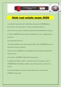  Utah real estate exam 2026
