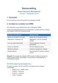 VOLLEDIG HRM  19&sol;20 &lpar;met les notities & examenvragen&rpar; nieuwste boek&colon; Theory Meets Reality&vert; 2de bach Handelswetenschappen UGent