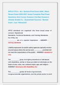 APCO CTO 6 - ALL Quizzes&sol;Final Exam 2026 &vert;&vert; Most  Recent Exam 2026-2027 Actual Complete Real Exam  Questions And Correct Answers &lpar;Verified Answers&rpar;  Already Graded A&plus; &vert; Guaranteed Success &vert; Newest  Exam &vert; Just  Released&excl;&excl; 